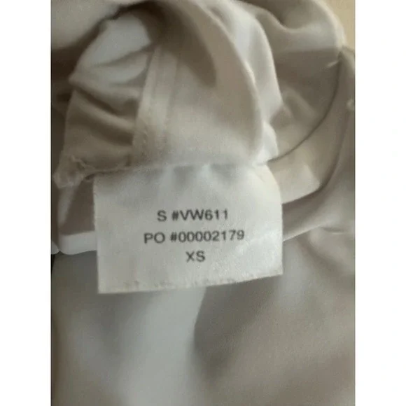 VUORI Set Mini Dress XS White Pleated Skirt Tennis Active Pickleball Golf VW611 - Picture 5 of 13